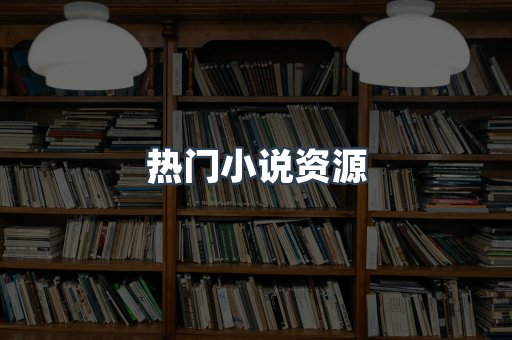 热门小说资源